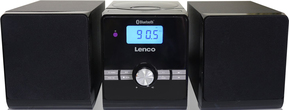 LENCO Microanlage CD,BT,MP3,USB,PLL/FM MC-030 Black