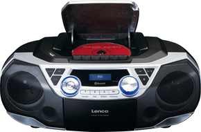 LENCO Radio/CD/Kassette XXL Boombox SCD-120SI