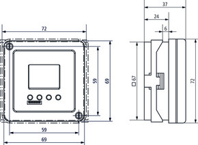 Theben Digitale Zeitschaltuhr TR 684-1 top2