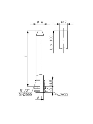 Alre-it Tauchhülse InnenxAußen 7,5x10mm NTHK-2-200