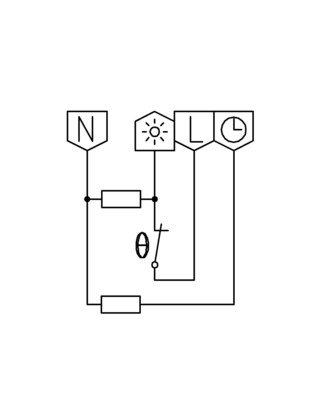 Alre-it Raumtemperaturregler Öffner,ECO RTBSU-401.202#00