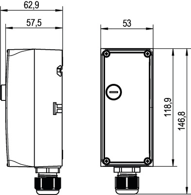 Alre-it Universalhermostat SD -10--15K, TB RTKSA-002.310