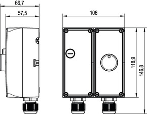 Alre-it Universalhermostat TR, STB RTKSA-010.200