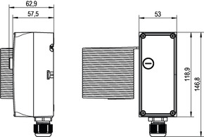 Alre-it Frostschutzthermostat STB, 6m, IP65 RTKSA-203.220