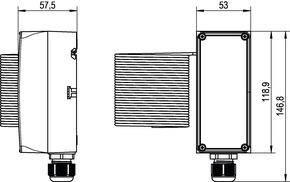 Alre-it Frostschutzthermostat STW, 1,8m, IP40 RTKSA-204.000
