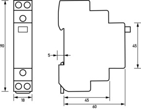 Doepke Installationsrelais RI 024-110 DC