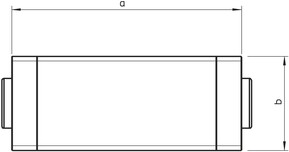 OBO Bettermann Vertr T-/Kreuzstückhaube 60x150mm WDK HK60150RW
