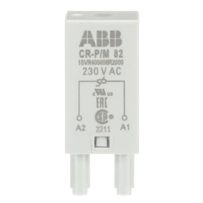ABB Stotz S&J Steckmodul ohne LED, 230VAC CR-P/M 82