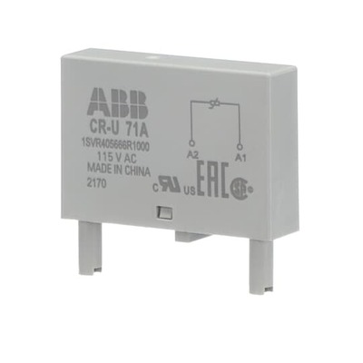 ABB Stotz S&J Steckmodul ohne LED, 115VAC CR-U 71A