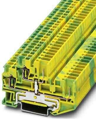 Phoenix Contact Schutzleiterklemme steckbar, gn/ge STTB 2,5/2P-PE