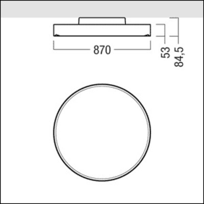 Zumtobel Group LED-Rundleuchte 2700-6500K ONDA2 A LRO#42187059