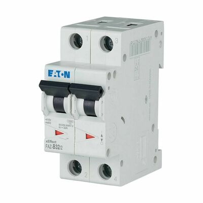 Eaton Leitungsschutzschalter B 32A, 2p FAZ-B32/2