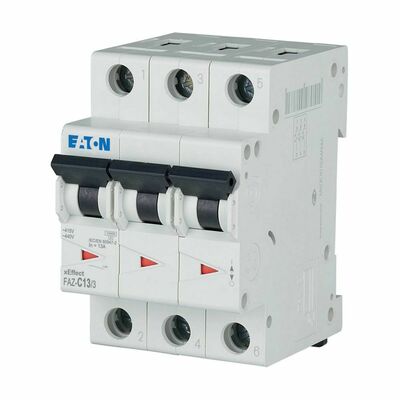 Eaton Leitungsschutzschalter C 13A, 3p FAZ-C13/3