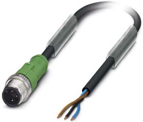 Phoenix Contact Sensor-Aktor-Kabel M12 gerade,3p.,1,5m SAC-3P-M12MS/1,5-PUR