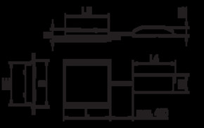 Ridi-Leuchten LED-Einbaustrahler 3000K REYE-2NDFSW930RA1100