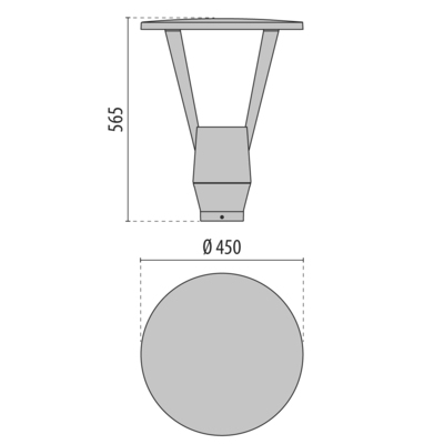 Performance in Light LED-Mastleuchte 4000K 3104764