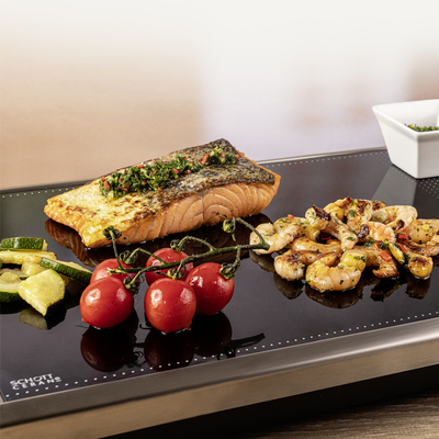 Rommelsbacher Tischgrill CERAN(R) 2000W edelstahl CG 2303/E