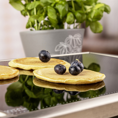 Rommelsbacher Tischgrill CERAN(R) 2000W edelstahl CG 2303/E