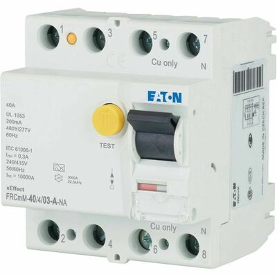 Eaton FI-Schalter 40A 4pol 300mA FRCMM-40/4/03-A-NA
