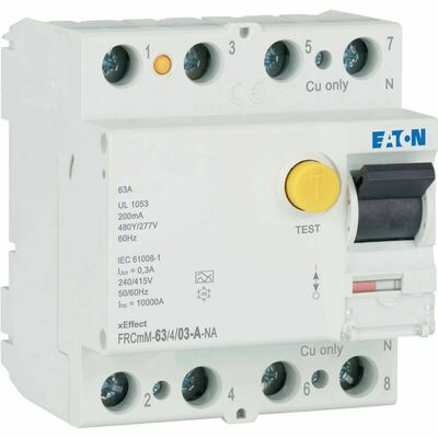 Eaton FI-Schalter 63A 4pol 300mA FRCMM-63/4/03-A-NA