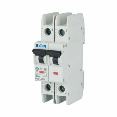 Eaton Leitungsschutzschalter C 1,5A 2p FAZ-C1,5/2-NA