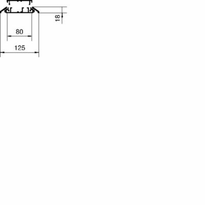 Tehalit Aufbodenkanal AKA181250 ELN
