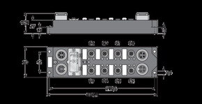 Turck I/O Modul FDNP-S0808G-TT