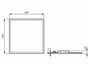 Philips Lighting LED-Einbauleuchte M625 930, WIA RC332V 36S #01479400