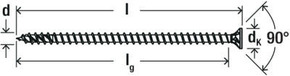 Fischer Deutschl. Holzschraube 8,0x280BC50#562939