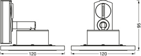Ledvance LED-Stromschienenleuchte WIFI, schwarz SMART #4058075759763