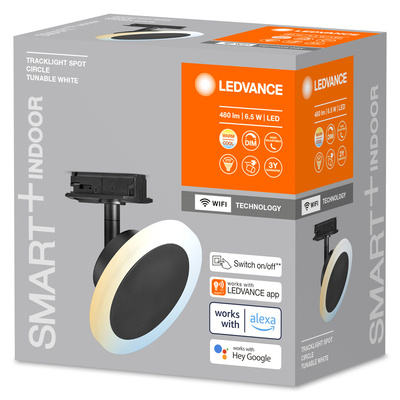 Ledvance LED-Stromschienenleuchte WIFI, schwarz SMART #4058075759763