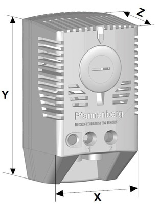 Pfannenberg Thermostat Wechsler, 20-80C, 3K FLZ520TH#17111000000