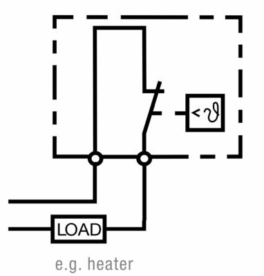 Pfannenberg Thermostat FLZ 520 +20...+80C