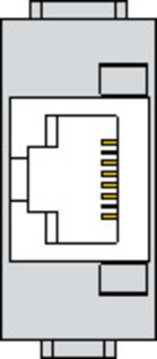 Phoenix Contact Kontakteinsatzmodul RJ45/RJ45 Buchse HC-M-RJ45-08-GC-F/F