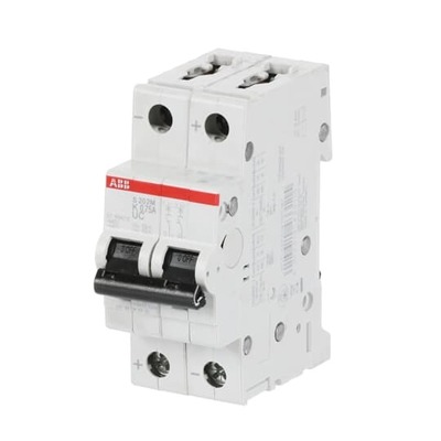 ABB Stotz S&J Sicherungsautomat 10kA 0,75A K 2p S202M-K0,75UC