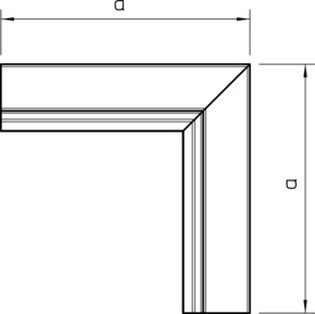OBO Bettermann Vertr Inneneck 60x150mm LKM I60150FS