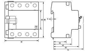 Doepke FI-Schalter DFS4 063-4/0,03-A NA
