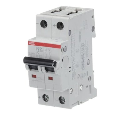 ABB Stotz S&J Sicherungsautomat 10kA 1,6A K 2p S202M-K1,6UC