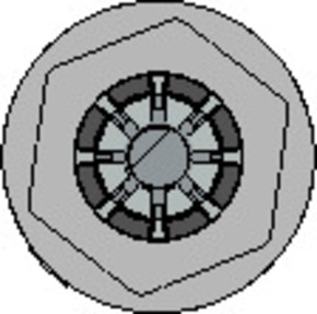 Phoenix Contact Leitungsverbinder 4-polig 5mm-9,7 mm SACC-CC-4QO-0,75 SH