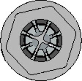 Phoenix Contact Leitungsverbinder 8-pol CAT6 10GBit/s SACC-CC-8QO SH ETH
