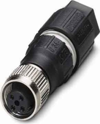 Phoenix Contact Sensor-Aktor-Stecker 4p.,M12-Buchse ger. SACCM12FS-4QO-0,75-M