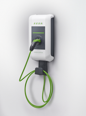 KEBA Wallbox a-series 11kW Type2 3p 6m CabGreen KC-P30-EC220432000GE