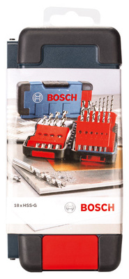 Bosch Power Tools PRO Metal HSS-G Spiralbohrer Set 2607019578