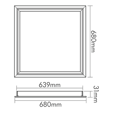 Nobile Einbaurahmen 1570962000