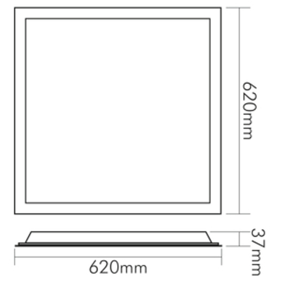 Nobile LED-Panel DTW 1050mA 1580461045