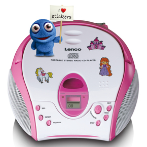 LENCO Boombox SCD-24PK kids
