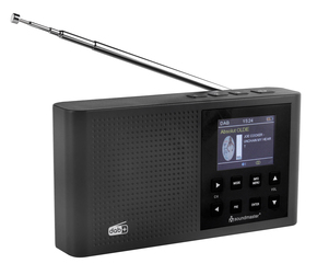 Soundmaster DAB+/UKW Digitalradio Farbdisplay DAB165SW sw
