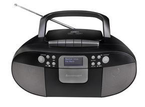 Soundmaster DAB+/CD Boombox MP3,USB,Kassette SCD7800SW sw