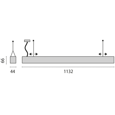Performance in Light LED-Einbauleuchte 3000K 3109601