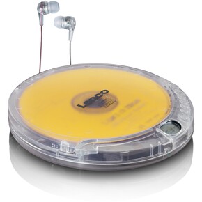 LENCO CD-Player portable,Ladef. CD-012TR Transprent
